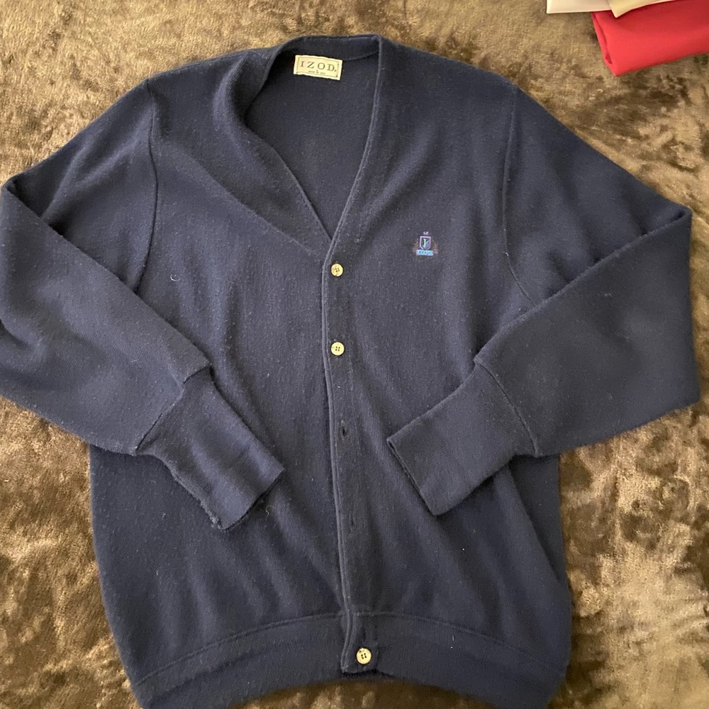 Vintage Izod Cardigan Sweater